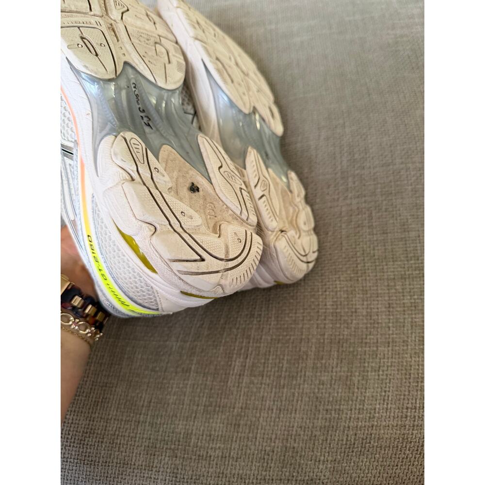ASICS GT- 2160 Paris cream/yellow unisex sneaker size m 8.5/ w10 - Picture 11 of 16